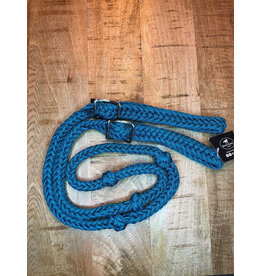Bootshorse Barrel Reins Nylon Teal