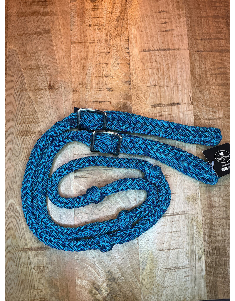 Bootshorse Barrel Reins Nylon Teal