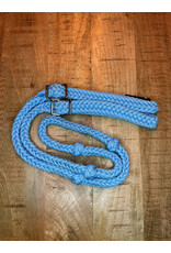 Bootshorse Barrel Reins Nylon Baby Blue
