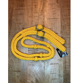 Bootshorse Barrel Reins Nylon Yellow