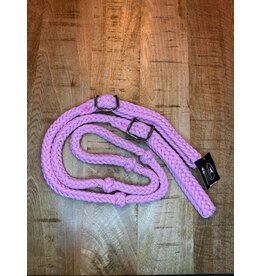 Bootshorse Barrel Reins Nylon Baby Pink