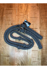 Bootshorse Barrel Reins Nylon Grey