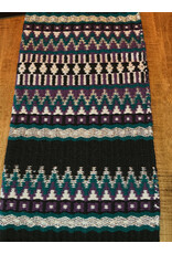 Show Blanket Print Purple/Teal/Silver