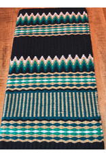 Bootshorse Show Blanket Print Teal/Green/White/Black 34-36inch
