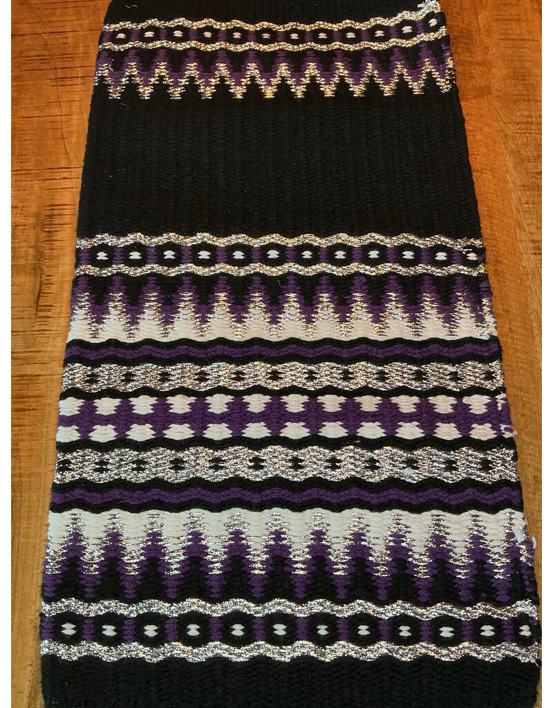 Bootshorse Show Blanket Print Black/Purple/White/Silver 34-36inch