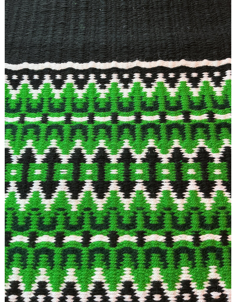 Bootshorse Show Blanket Print Green/Black/White 34-36inch