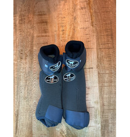 Bootshorse Beenbeschermer Set Voor+Achter+Belboots Dark Grey Size M
