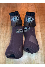 Bootshorse Beenbeschermer Set Voor+Achter+Belboots Brown Size M