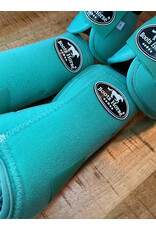 Bootshorse Beenbeschermer Set Voor+Achter+Belboots Teal Size M