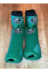 Bootshorse Beenbeschermer Set Voor+Achter+Belboots Green Size M