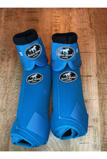 Bootshorse Beenbeschermer Set Voor+Achter+Belboots Turquoise Size M