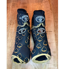 Tomahawk Beenbeschermer Set Voor+Achter+Belboots Print Casino Size M