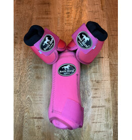 Bootshorse Beenbeschermer Set Front+Belboots Pink Size M