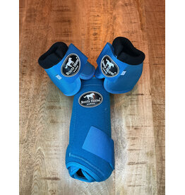 Bootshorse Beenbeschermer Set Front+Belboots Turquoise Size M