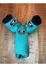 Bootshorse Beenbeschermer Set Front+Belboots Teal Size M