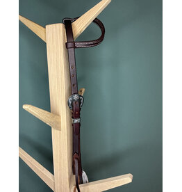 Bootshorse one ear headstall chocolate flower concho