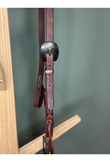 Bootshorse one ear headstall basic bull head concho cocolate