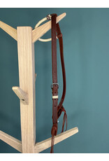 Bootshorse one ear haedstall basic rawhide dark brown