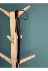 Bootshorse one ear headstall black with rope ear indian concho