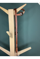 Bootshorse One eqr headstall rawhide flower concho medium brown