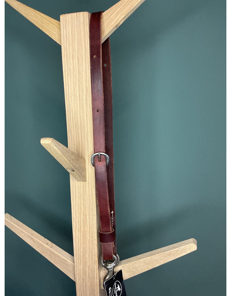 Bootshorse tie down strap leather dark brown