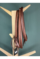 Bootshorse Leather soft split reins 14 MM  dark brown