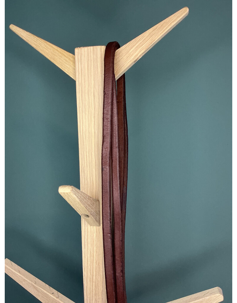 Bootshorse Leather soft split reins 14 MM  dark brown