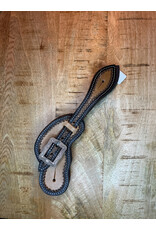 Twisted C Spurr straps Twisted C