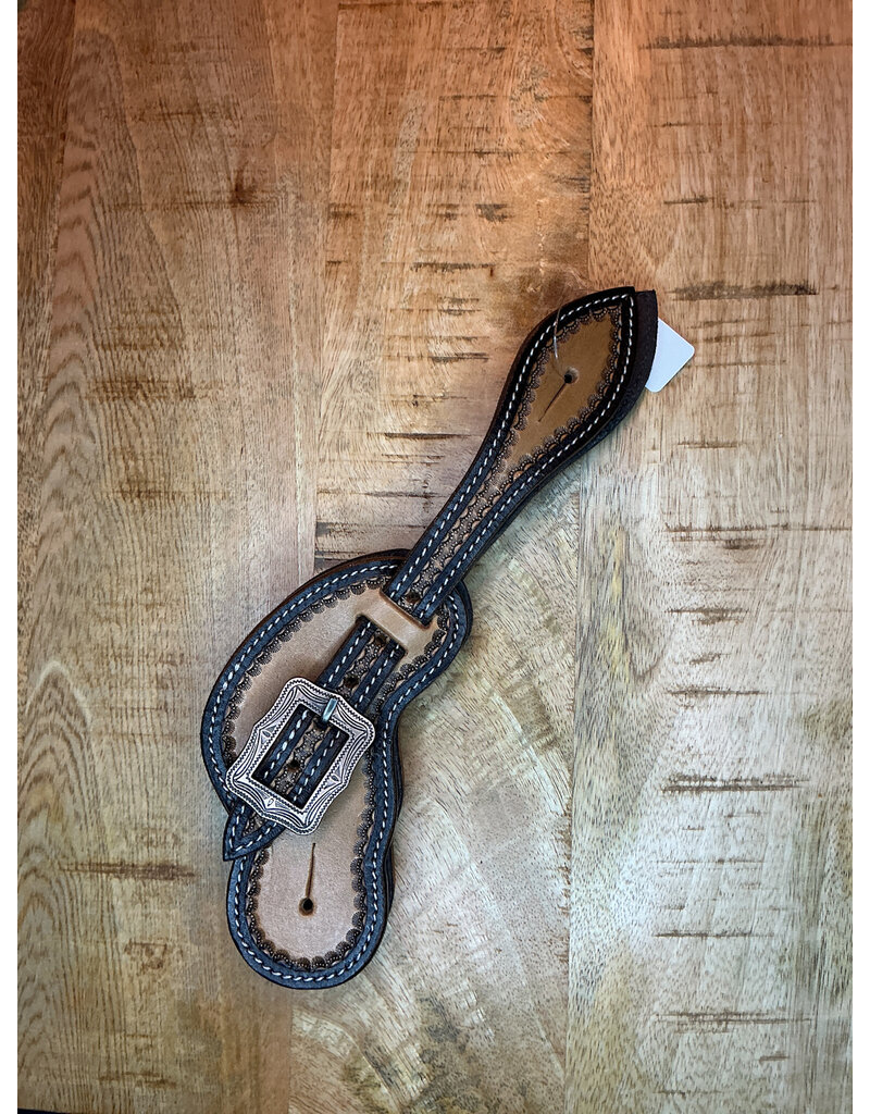 Twisted C Spurr straps Twisted C