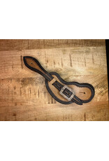 Twisted C Spurr straps medium brown size man