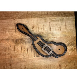 Twisted C Spurr straps medium brown size man