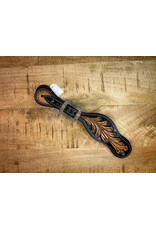 Twisted C Spurr straps black/medium brown