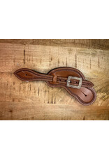 Twisted C Spurr straps medium brown basic man