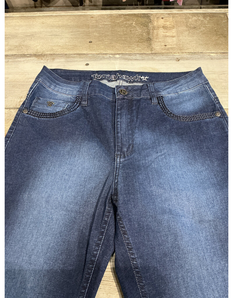 Bootshorse Tomahawk Jeans Boothcut Stretch 36738 USA SIZE 31x36