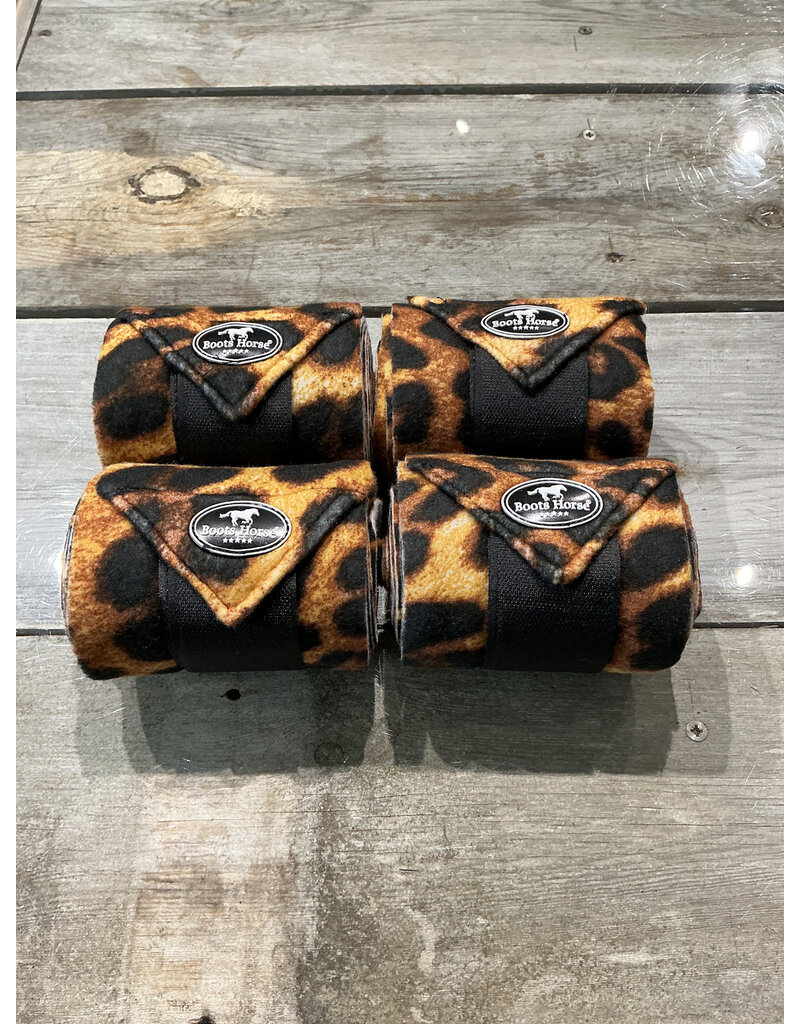 Bootshorse Bandage Leopard Print
