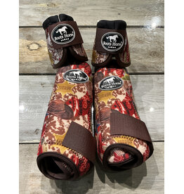 Bootshorse Getten Front & Back Plus bellboots Sheriff Print