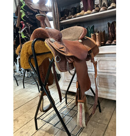 Twisted C Ropin Saddle Twisted C 16 Inch