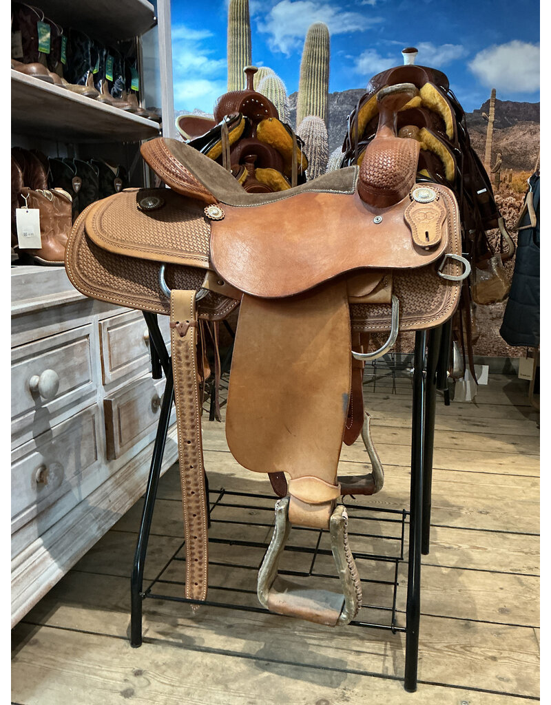 Twisted C Ropin Saddle Twisted C 16 Inch