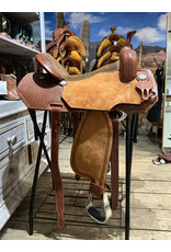Twisted C Barrel Saddle 16 Inch Full Quarter Basic