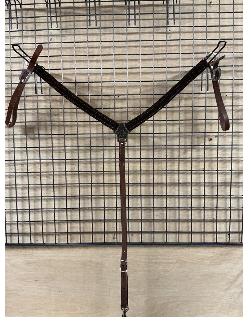 Bootshorse Borstriem BootsHorse Dark Brown Neoprene