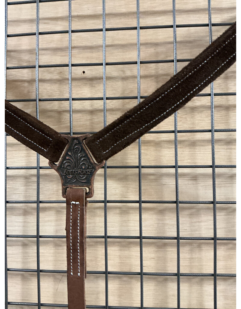 Bootshorse Borstriem BootsHorse Dark Brown Neoprene