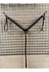 Tomahawk Borstriem Tomahawk Neoprene Dark Brown with White stitches