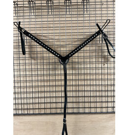 Tomahawk Borstriem Tomahawk Neoprene Black With White Stitches