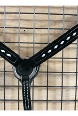 Tomahawk Borstriem Tomahawk Neoprene Black With White Stitches