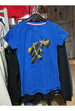 Tomahawk Tshirt Tomahawk logo Blue Size XS