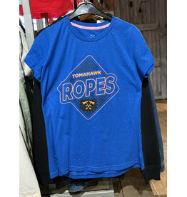 Tomahawk Tshirt Tomahawk Ropes Blue