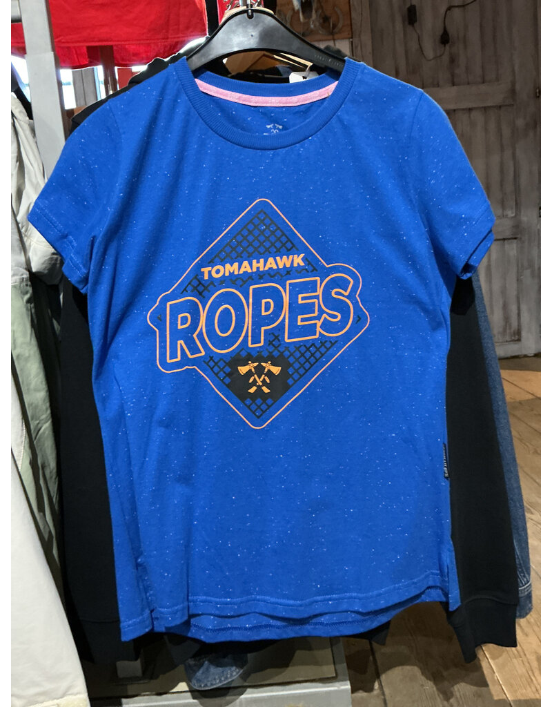 Tomahawk Tshirt Tomahawk Ropes Blue