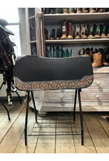 Bootshorse Zadelpad Black Felt Lether Tooling Bootshorse