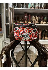 Tomahawk Zadeltasje Casino Red White Met Touch Screen