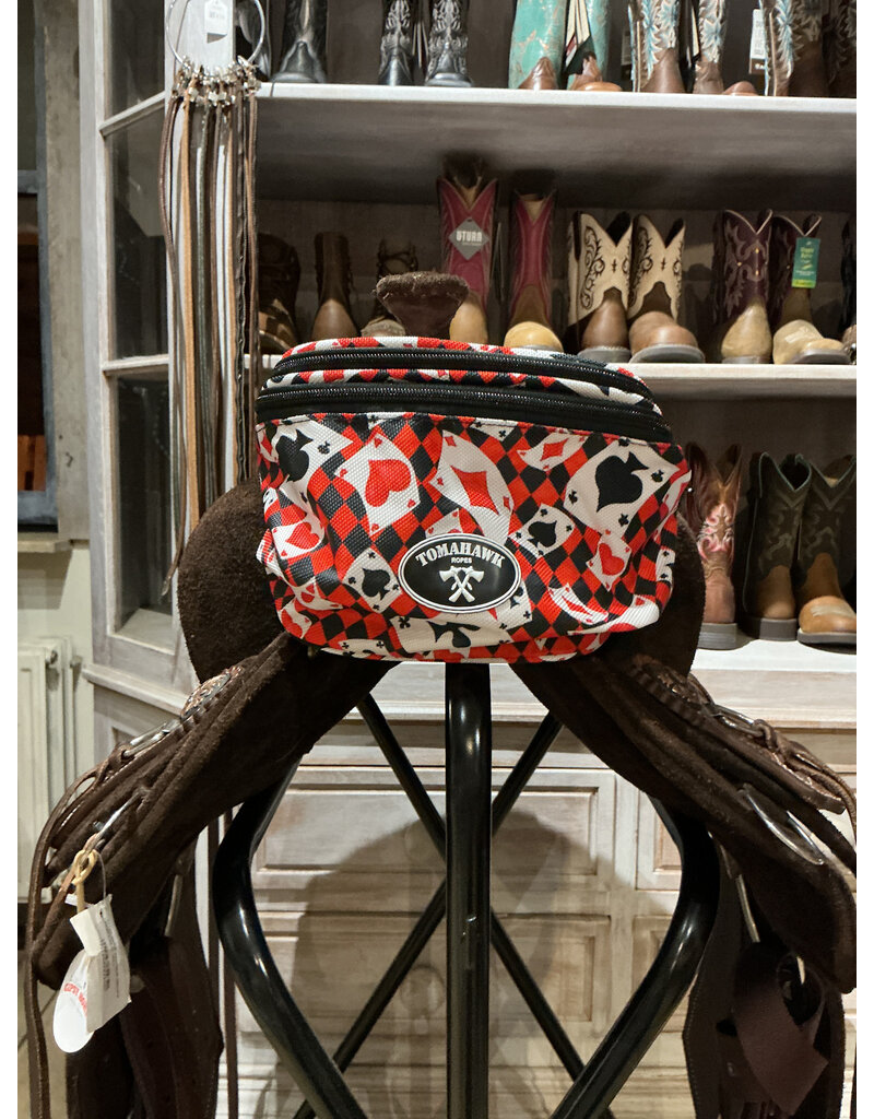 Tomahawk Zadeltasje Casino Red White